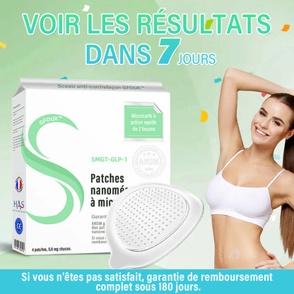 [Voir les résultats en 7 jours] ✅Patch Nano Microneedle GFOUK™ SMGT-GLP-1 ✅Approuvé par le CE (Indolore, longue durée, traite le diabète, l'obésité et les maladies cardiovasculaires)